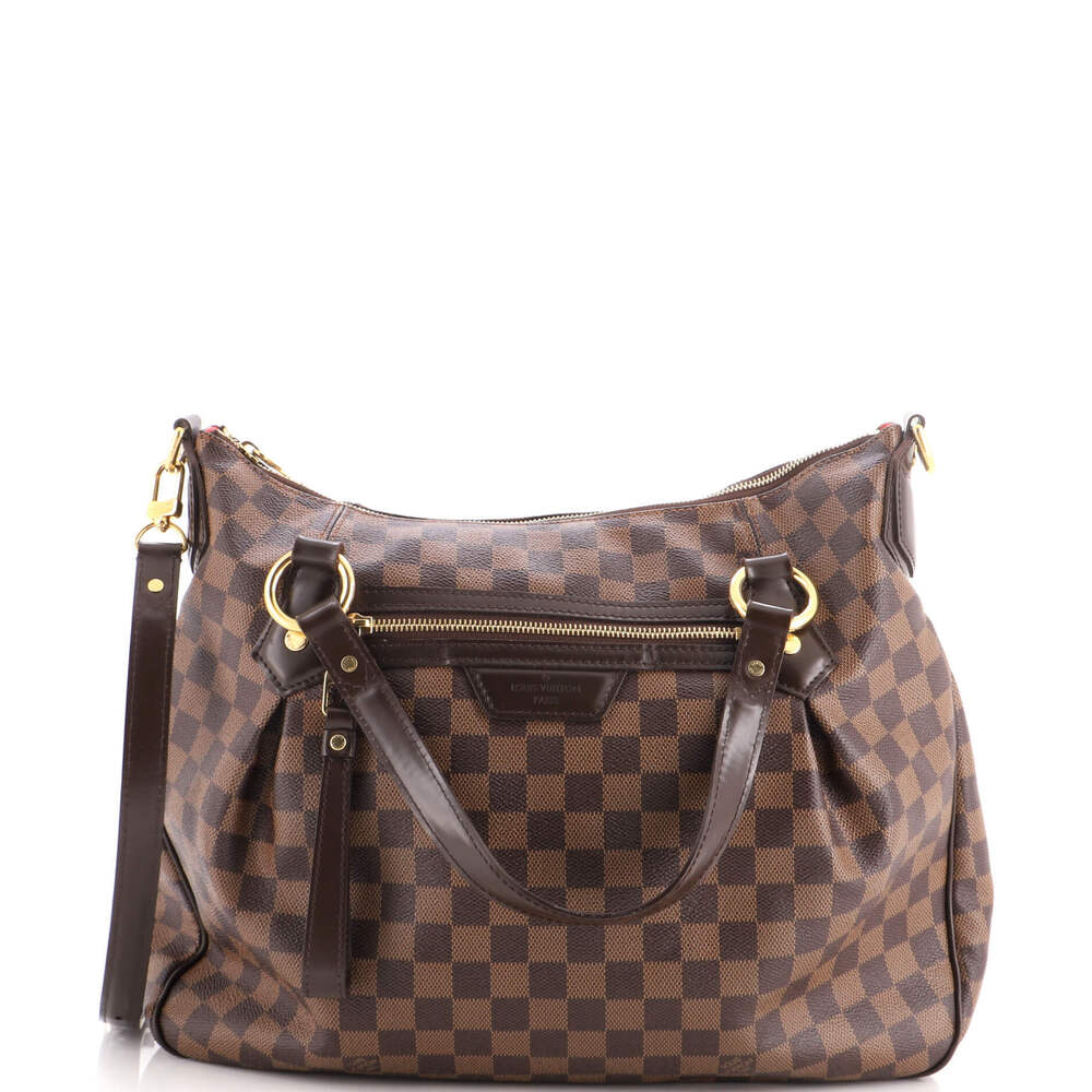 Louis Vuitton MM Evora Handbag Damier